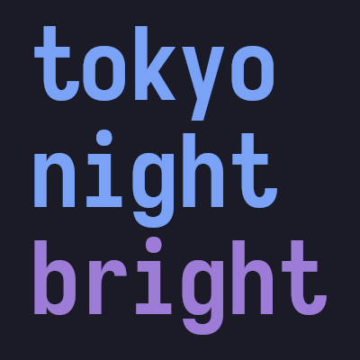 Tokyo Night Bright
